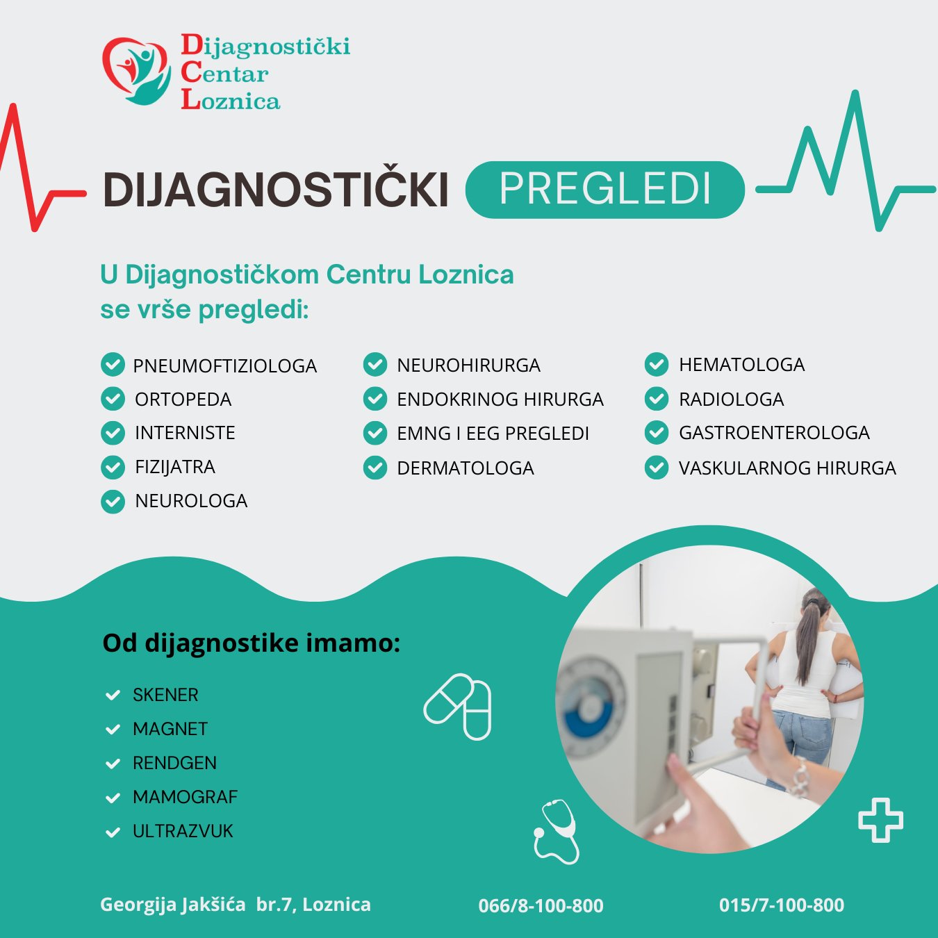 DIJAGNOSTIČKI CENTAR — prikaz 2