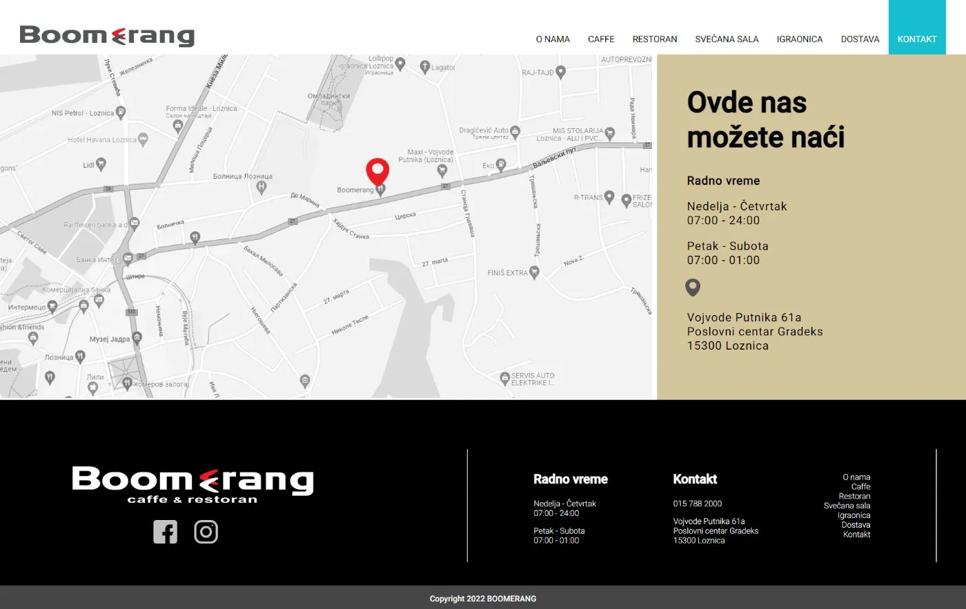 BOOMERANG :: RESTORAN — prikaz 3