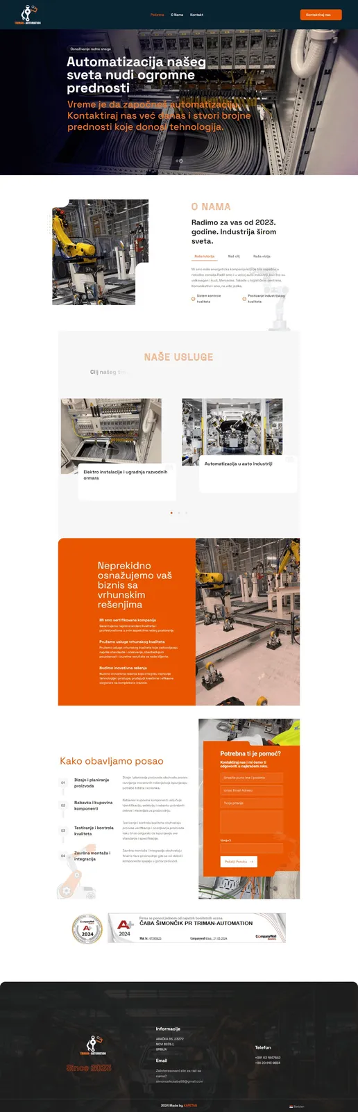 TRIMAN AUTOMATION — prikaz 1