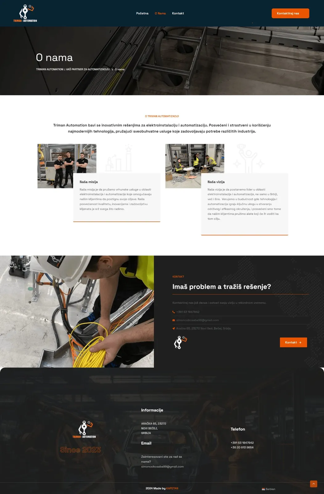 TRIMAN AUTOMATION — prikaz 2